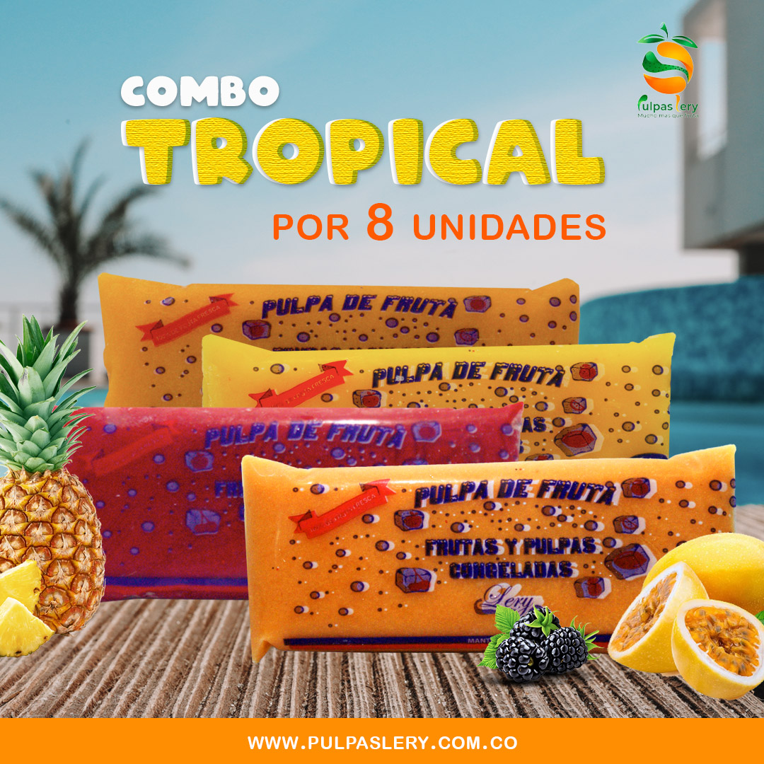 Pulpas de fruta variedad